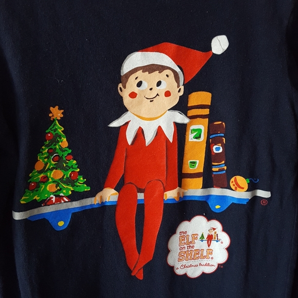 Toddler Elf On The Shelf Graphic T-Shirt Size 5T - Picture 3 of 4